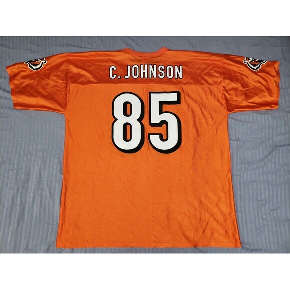 Chad Ochocinco Johnson Cincinnati Bengals Jersey Mens 2XL Orange - Picture 1 of 7
